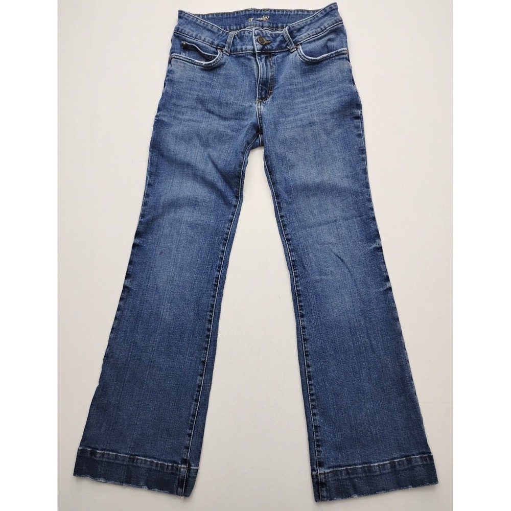 Wrangler Jeans Boot Cut Womens Size 9x32 (fits 30x31) Thick Stitch Western
